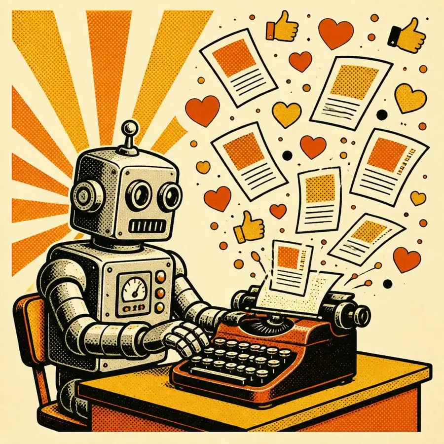The marketing desk