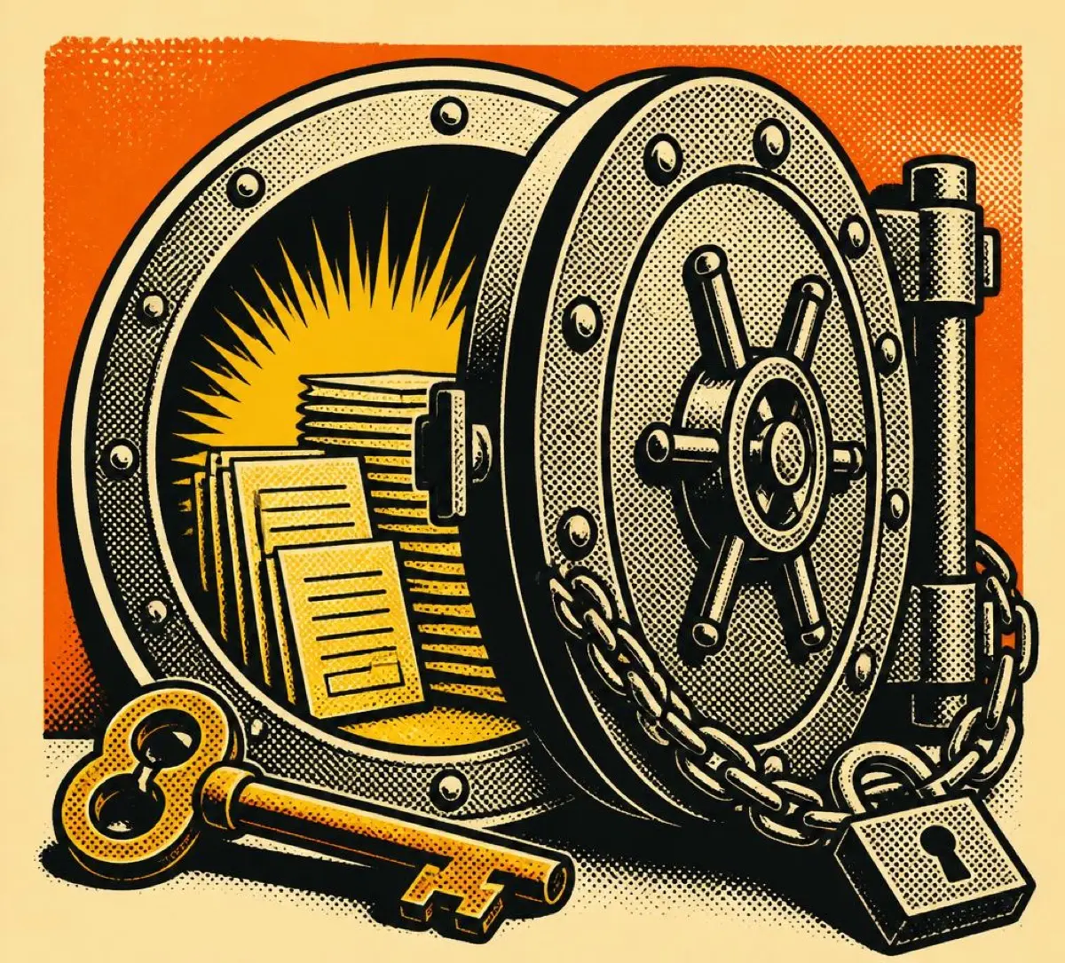 A vault holding your data